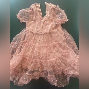 Little girl dress; size 4 from Noralee. Worn once. No stains or rips.